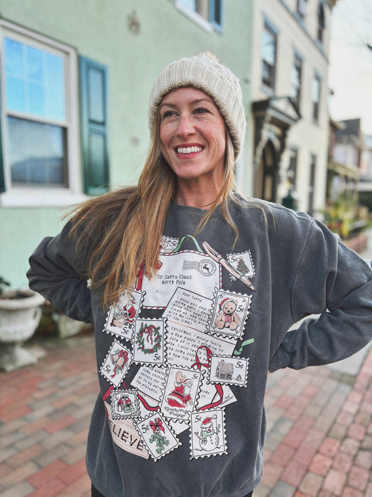 Letters to Santa Sweatshirts