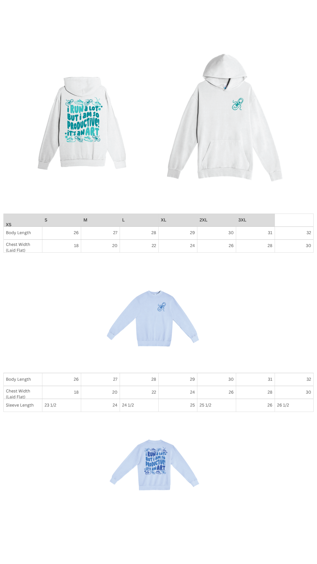 I Run A Lot: Hoodie & Crewneck Sweatshirt