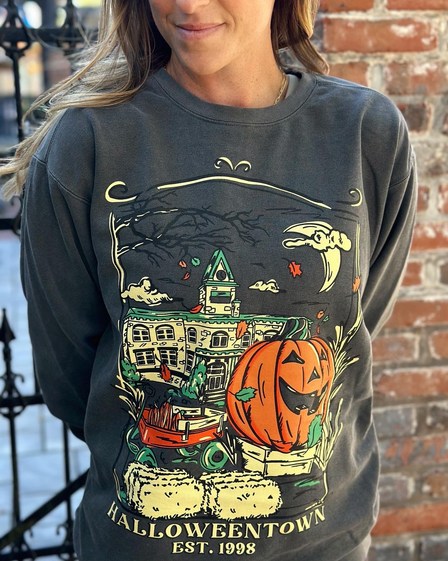 ORIGINAL HALLOWEENTOWN CREWNECK SWEATSHIRT