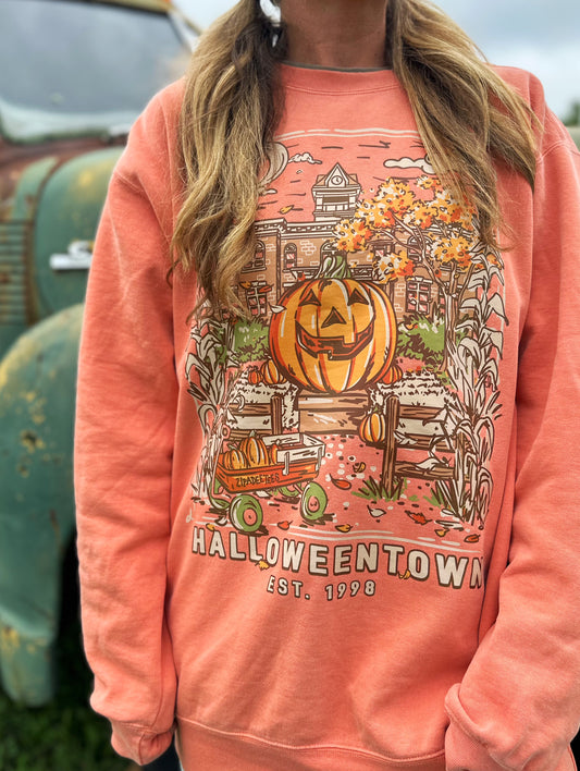 RETURN TO HALLOWEENTOWN CREWNECK SWEATSHIRT