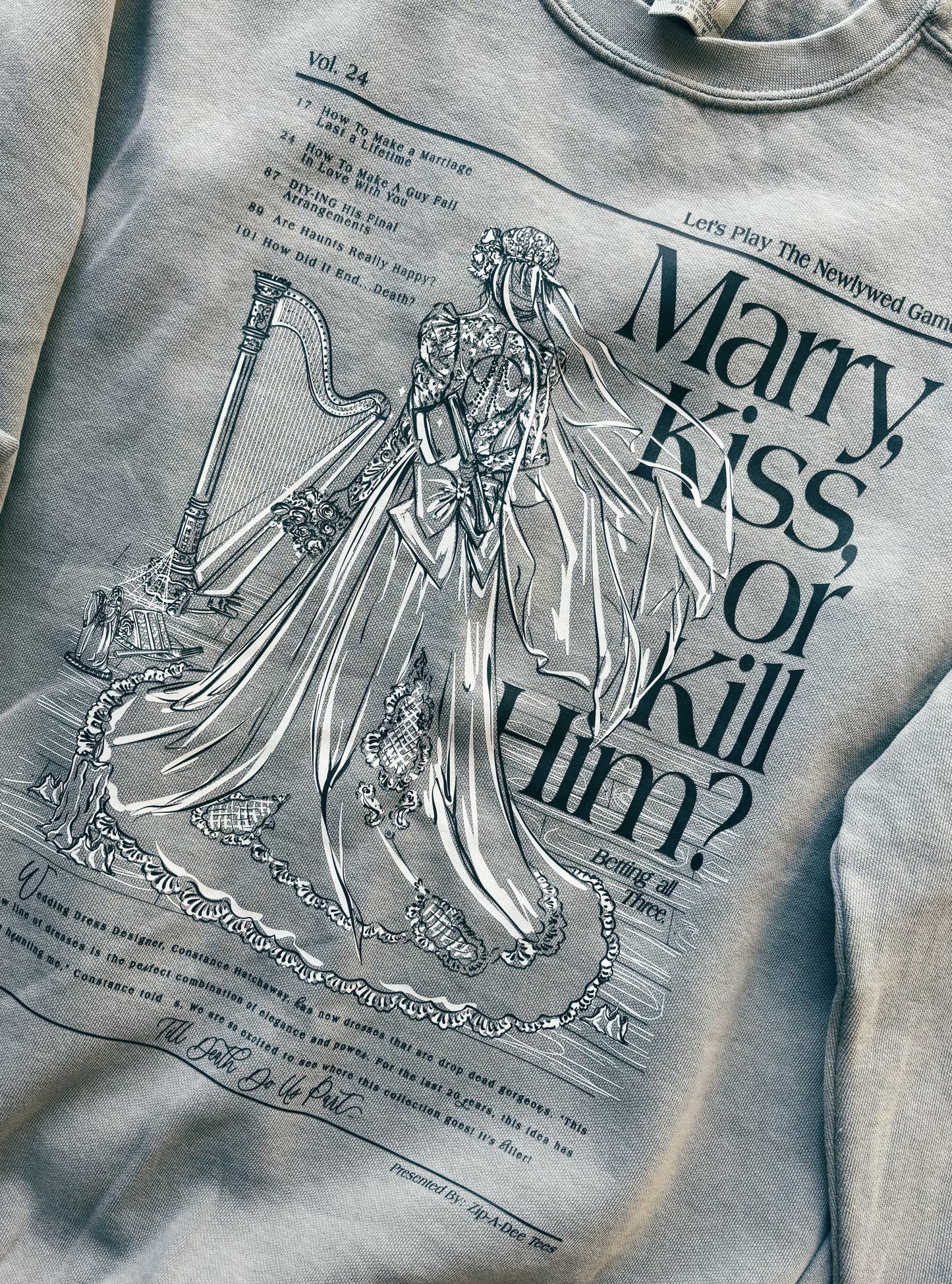 Haunted Bride Crewneck SWEATSHIRT