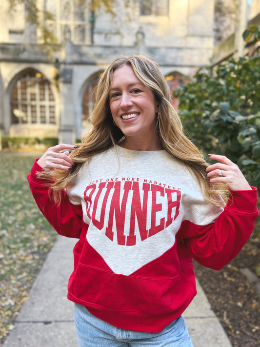 One More Marathon Runner (Red)