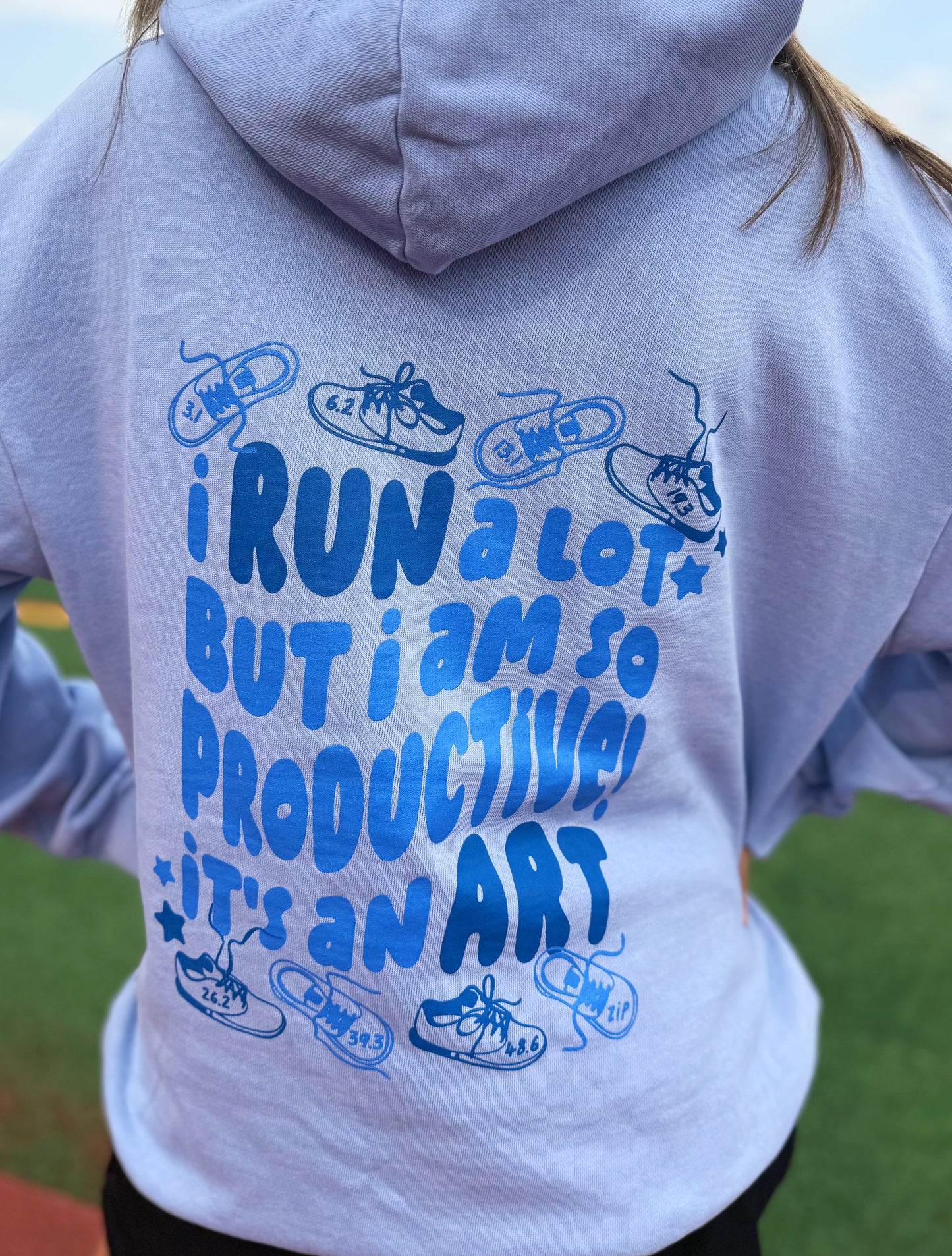 I Run A Lot: Hoodie & Crewneck Sweatshirt