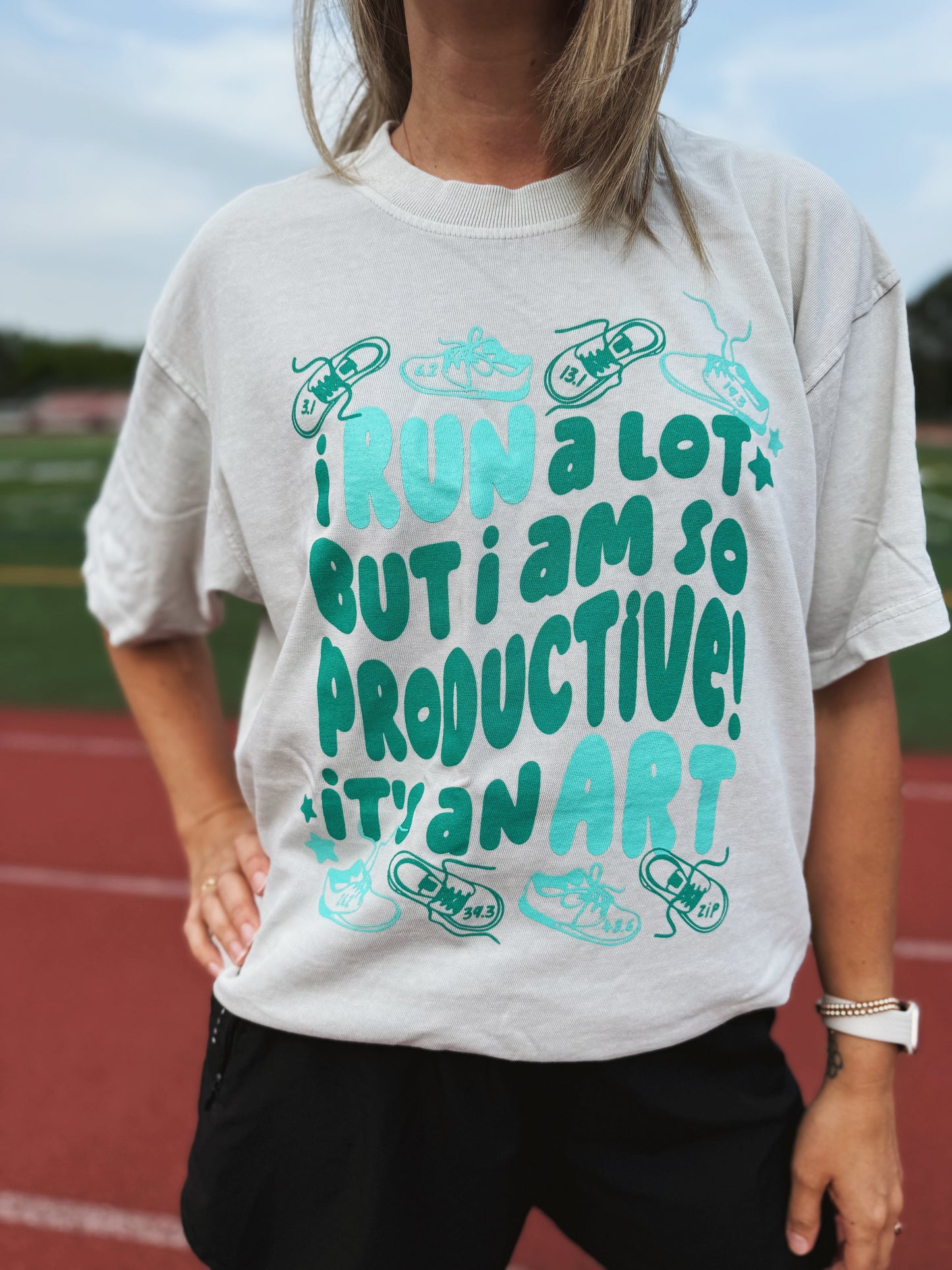 I Run a Lot: Tee