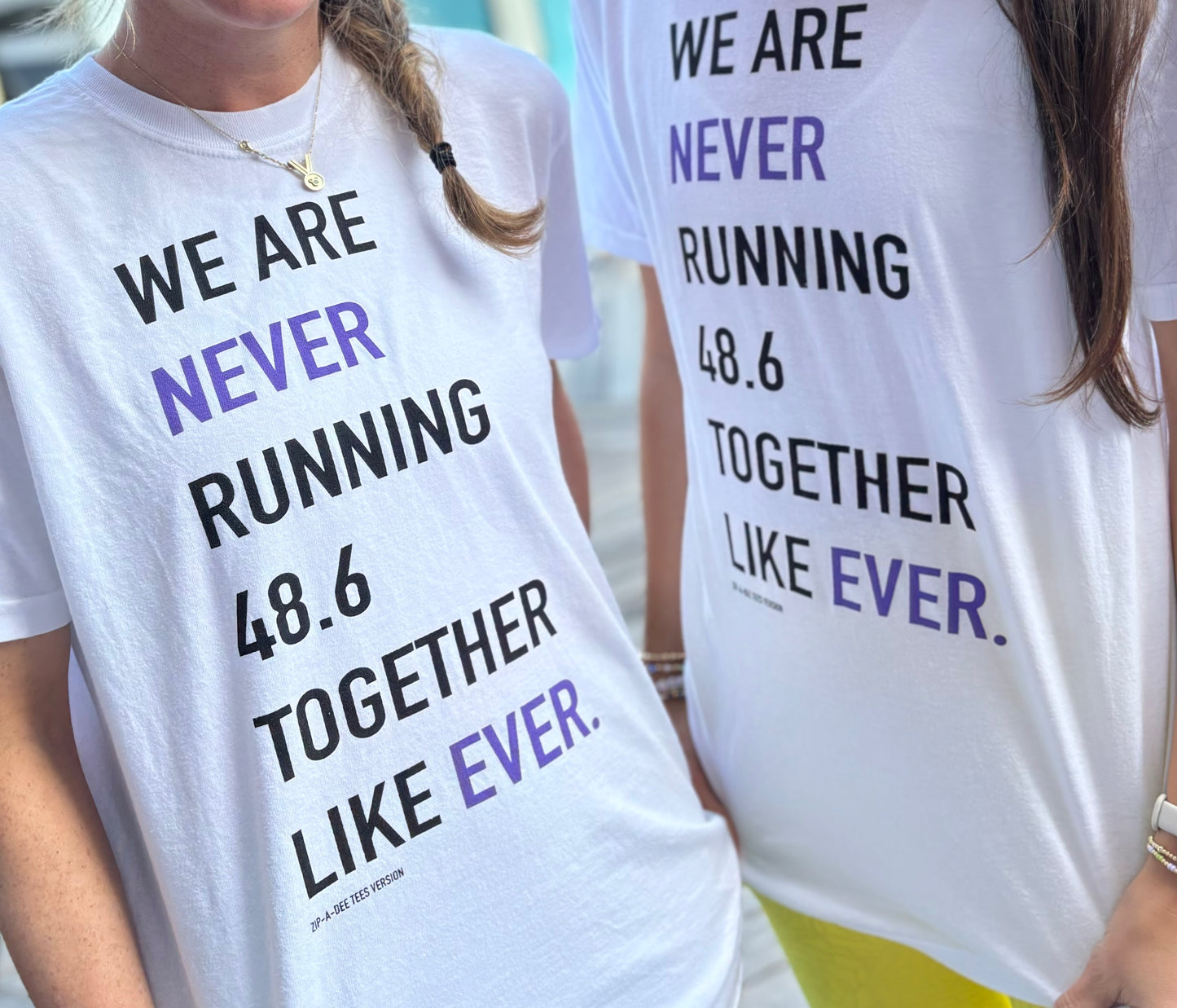 WE ARE NEVER: 48.6 (ZIP'S VERSION)