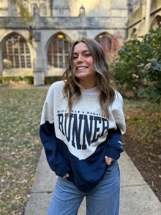 More Than a Marathon Runner (Navy)