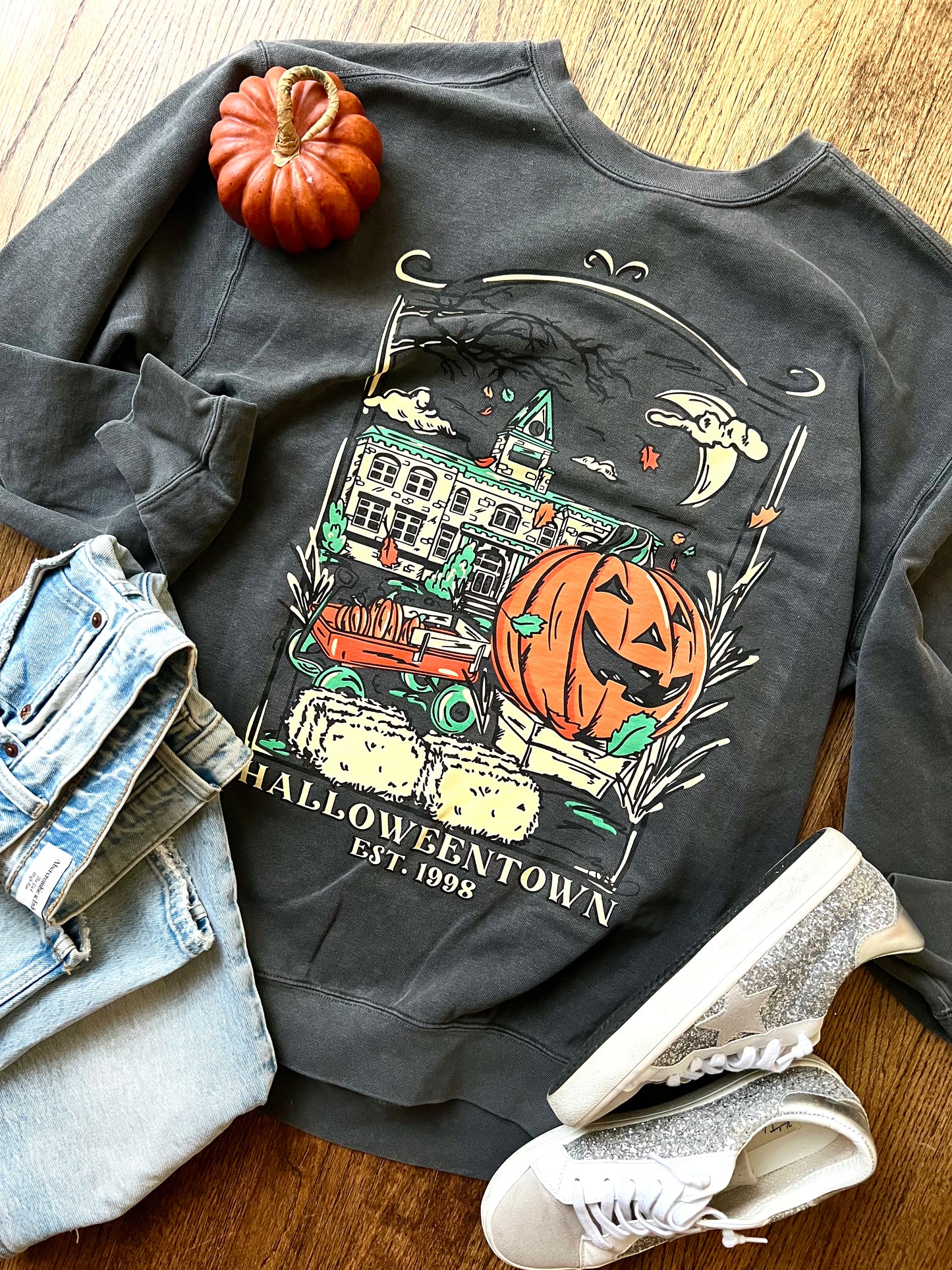 ORIGINAL HALLOWEENTOWN CREWNECK SWEATSHIRT