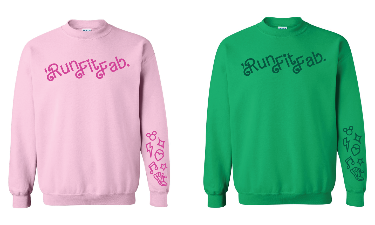 RunFitFab Crewneck Sweatshirt