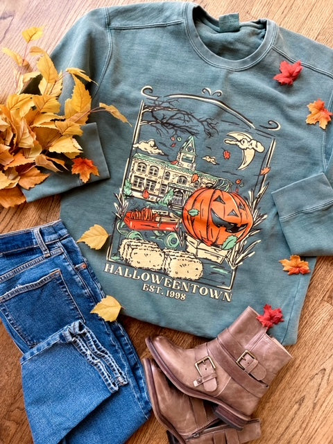 ORIGINAL HALLOWEENTOWN CREWNECK SWEATSHIRT
