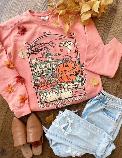 ORIGINAL HALLOWEENTOWN CREWNECK SWEATSHIRT