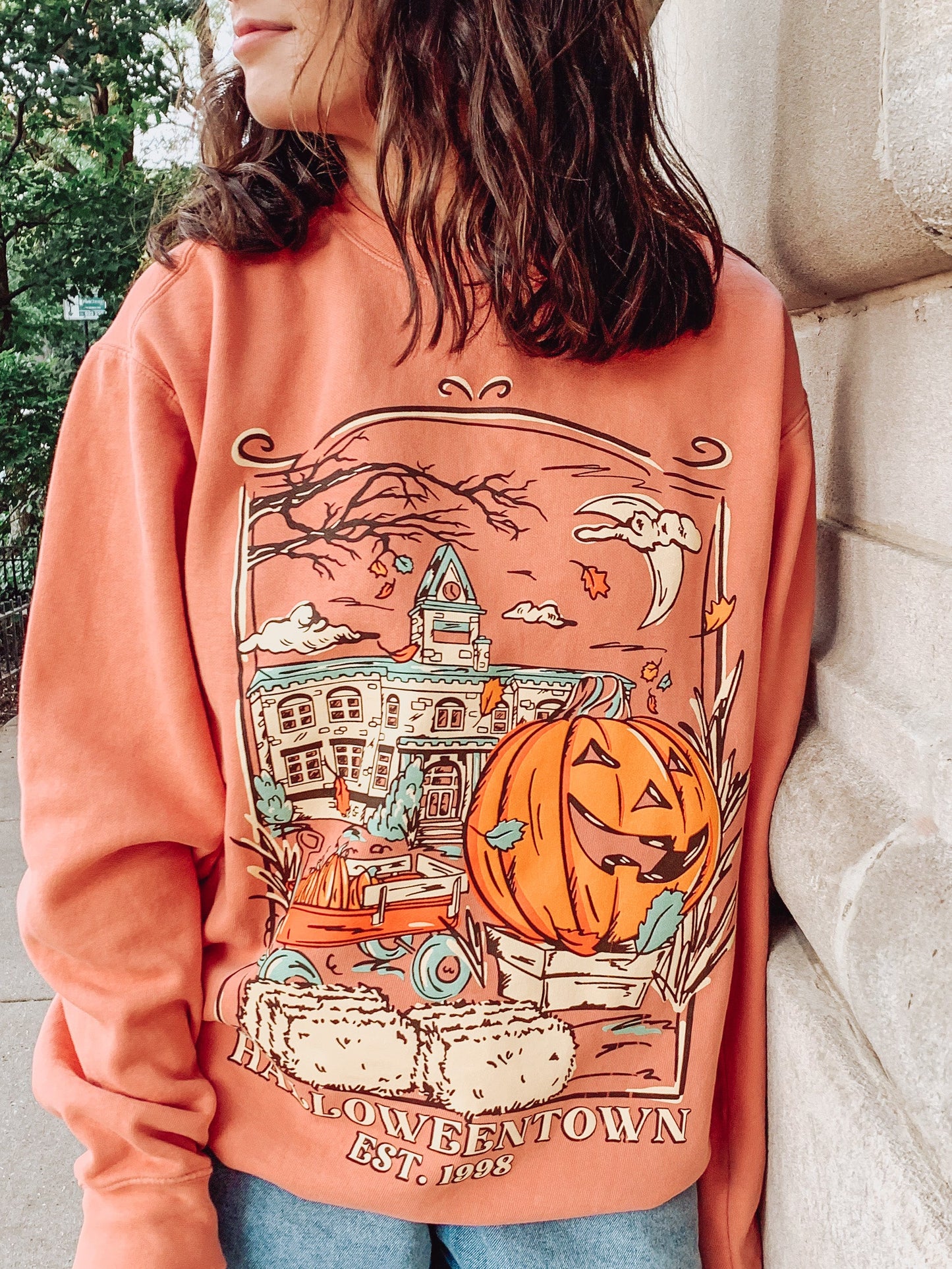 ORIGINAL HALLOWEENTOWN CREWNECK SWEATSHIRT