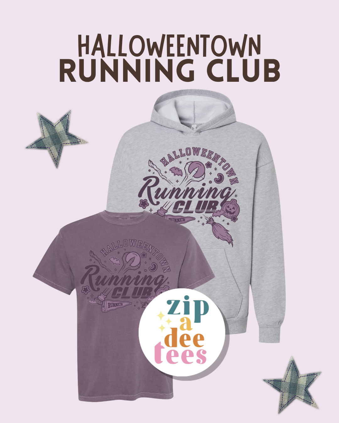 Halloweentown Running Club: MARNIE PURPLE PRE-ORDER