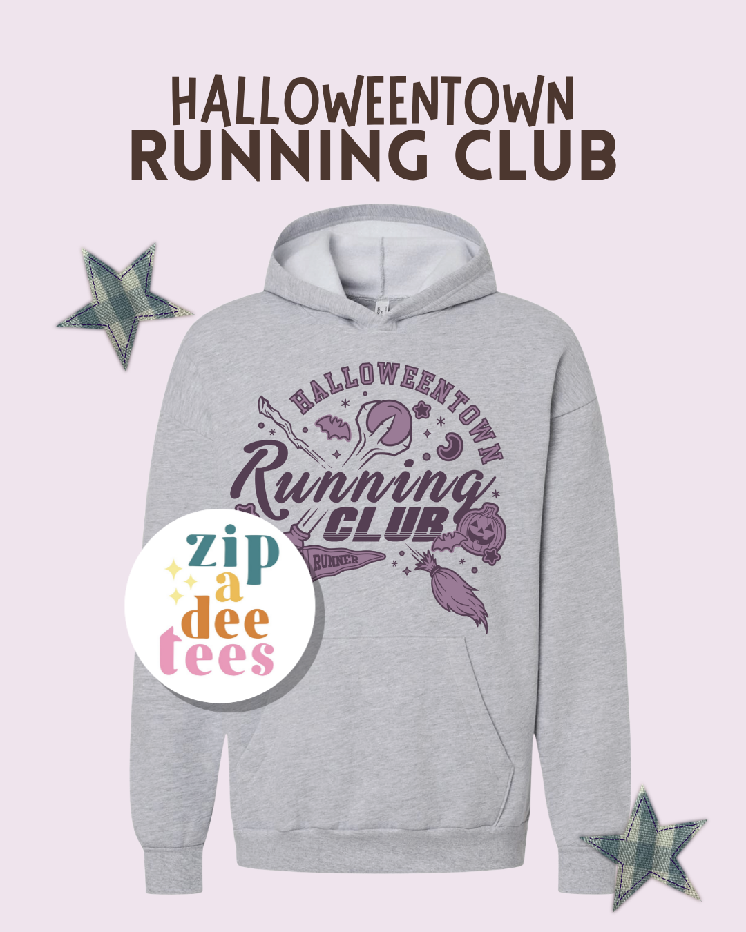 Halloweentown Running Club: MARNIE PURPLE PRE-ORDER