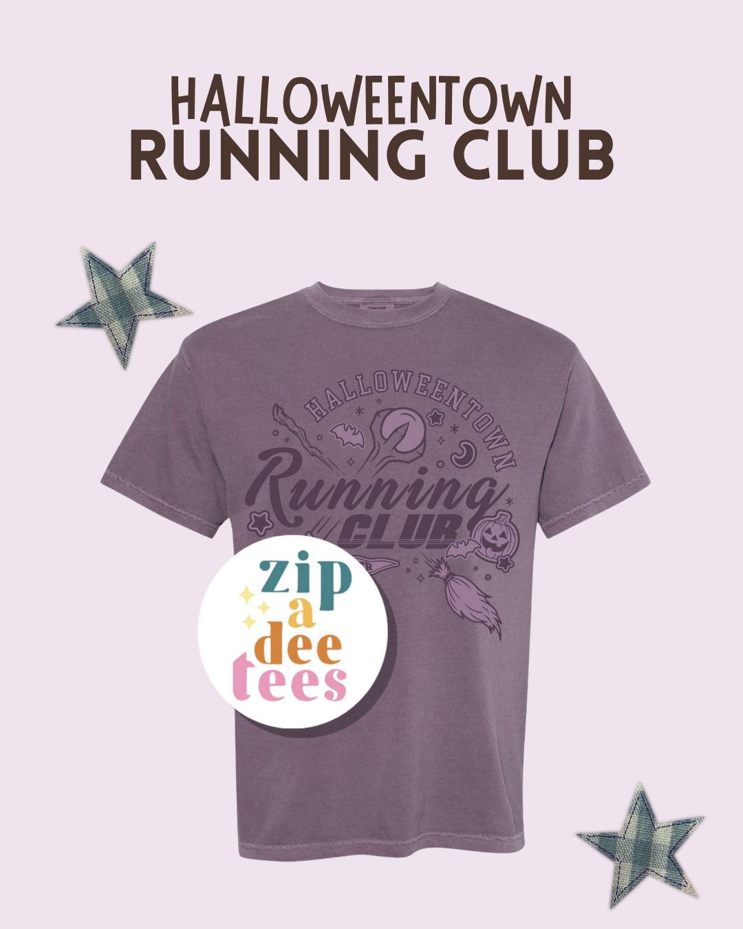 Halloweentown Running Club: MARNIE PURPLE PRE-ORDER