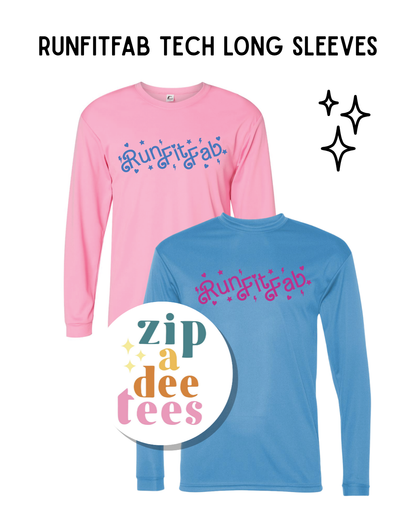 RunFitFab Tech Long Sleeve: PRE-ORDER