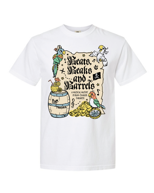 Beats, Beaks, & Barrels T-Shirt