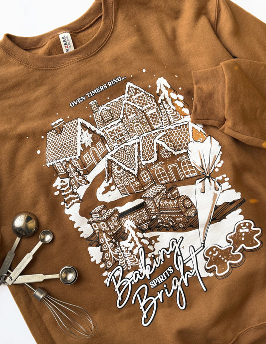 Baking Spirits Bright Crewneck Sweatshirt