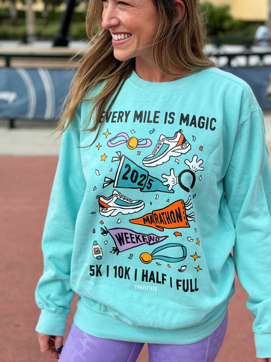 EVERY MILES IS MAGIC: CREWNECK SWEATSHIRT