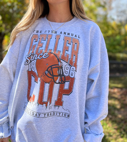 GELLER CUP SWEATSHIRT & TEE