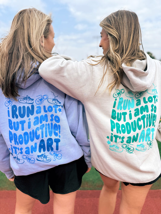 I Run A Lot: Hoodie & Crewneck Sweatshirt