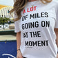 A LOT OF MILES T-SHIRT