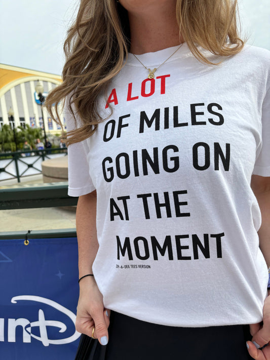 A LOT OF MILES T-SHIRT