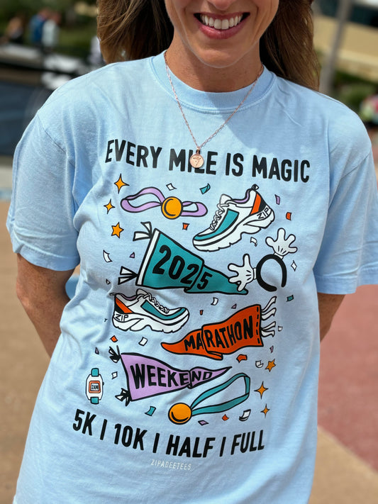 EVERY MILE IS MAGIC: T-SHIRT