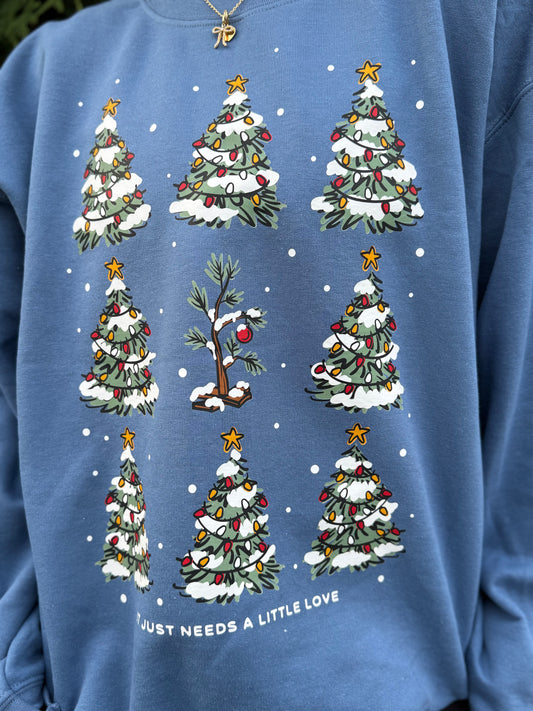 CHRISTMAS SAPLING: CREWNECK SWEATSHIRT (PRE-ORDER)