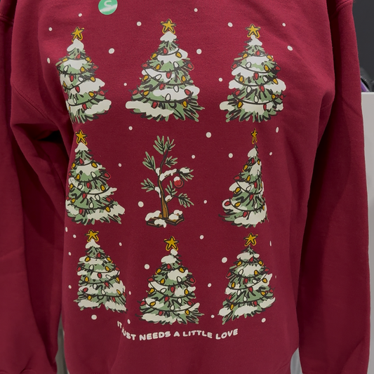CHRISTMAS SAPLING: Code Red Crewneck!