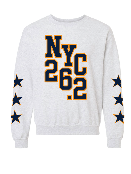 NYC 26.2 CREWNECK: PRE-ORDER