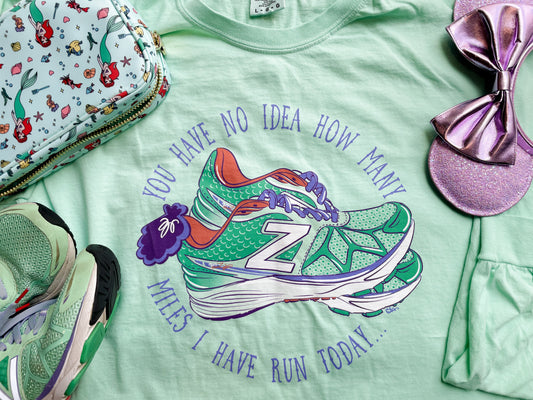 Princess Sneaks Mint Long Sleeve